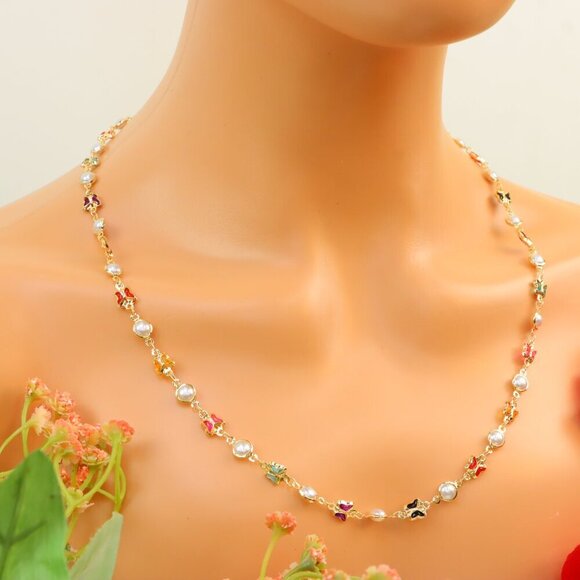 "New Beautiful Design Necklace Chain for Women/Girls, Gift, N564 - Picture 1 of 10